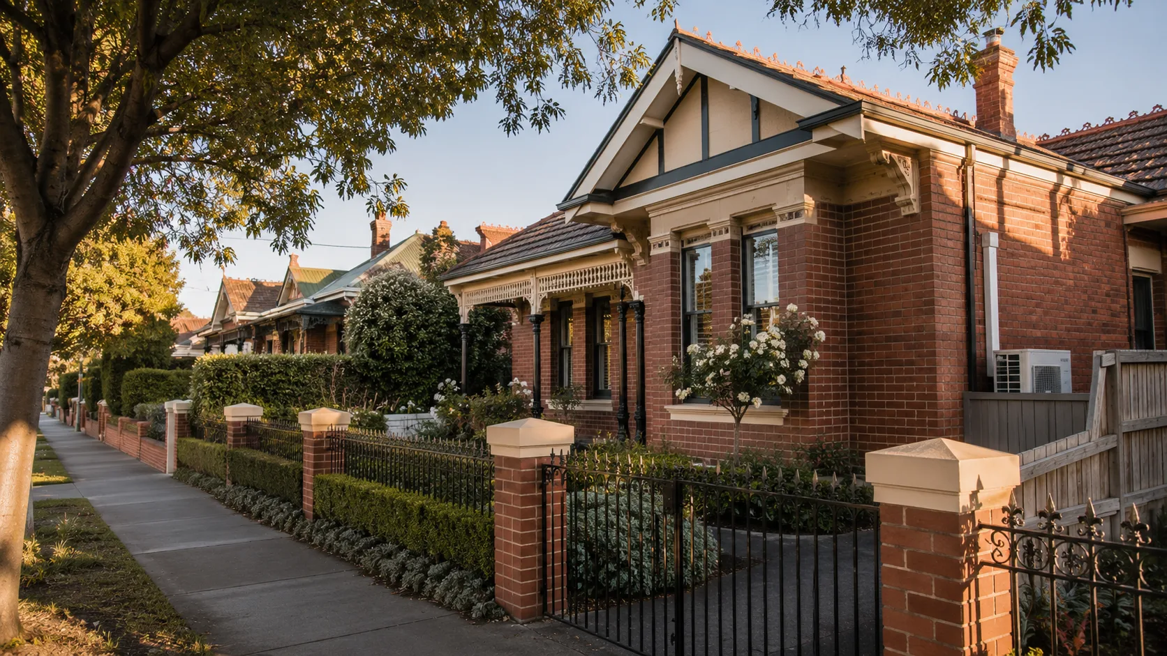 A Geelong home that could be upgraded from old gas ducted heating to reverse-cycle